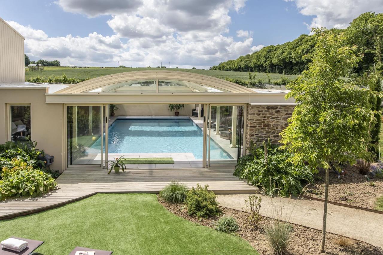 Les Gites Du Haut Pin Calorguen Exterior photo